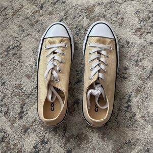 Classic Gold Women's Sneakers